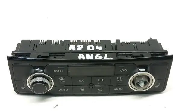 Audi A8 S8 D4 4H Climate control unit 4H0820043K