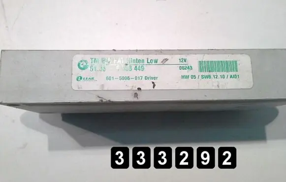 BMW 7 E65 E66 Engine control unit/module 6135-6958449