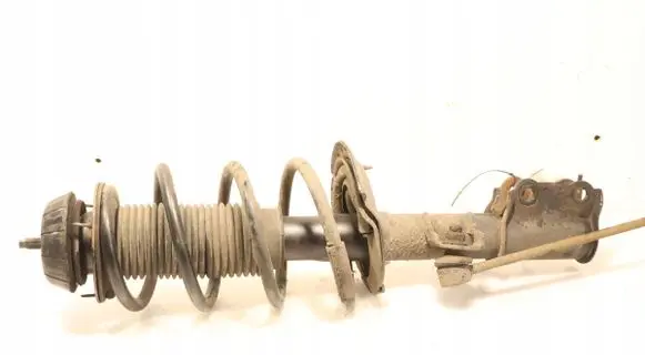 Front shock absorber with coil spring
