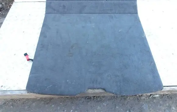 Volvo V50 Trunk/boot floor carpet liner 39999987 37987A