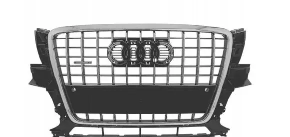 Front bumper upper radiator grill