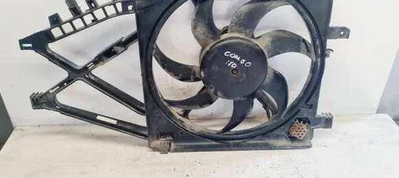 Electric radiator cooling fan