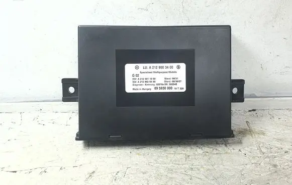 Mercedes-Benz C W204 Other control units/modules A2129003400 895930000