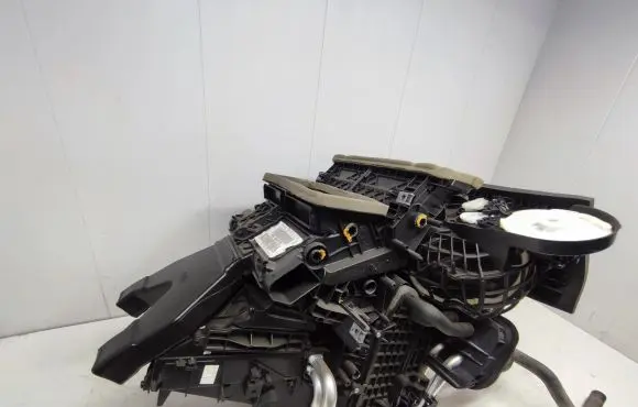 Interior heater climate box assembly