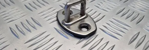 Volkswagen PASSAT B7 Rear door lock loop/hook striker 3C0837033C