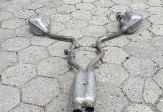 Mercedes-Benz E W212 Rear muffler/silencer tail pipe A21249105019 A2124910501