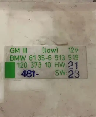 BMW 5 E39 Comfort/convenience module 6913519 12037310 61356913519