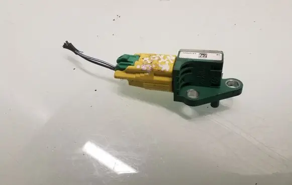 Airbag deployment crash/impact sensor