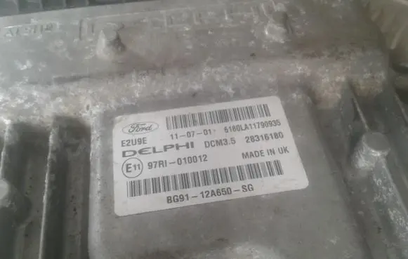 Ford Mondeo MK IV Engine control unit/module BG9112A650SG