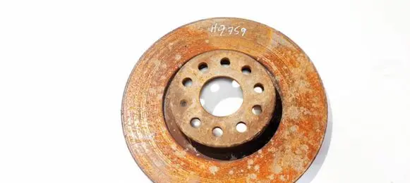 Skoda Superb B6 (3T) Front brake disc ventiliuojamas