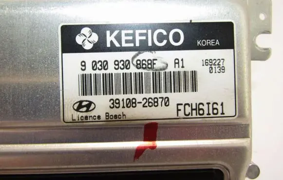 Hyundai Matrix Engine control unit/module 3910826870