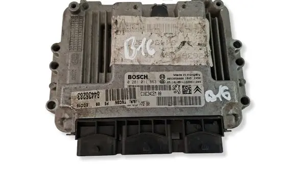 Citroen C4 I Picasso Engine control unit/module 9661377280 0281011863
