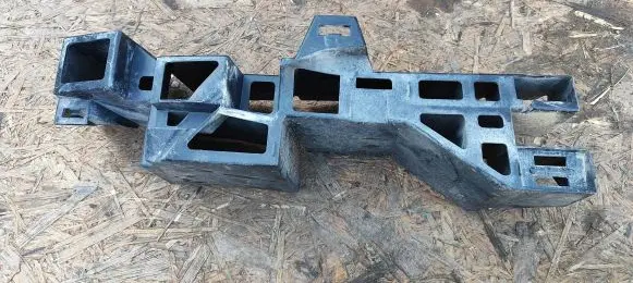 Rear bumper support beam
