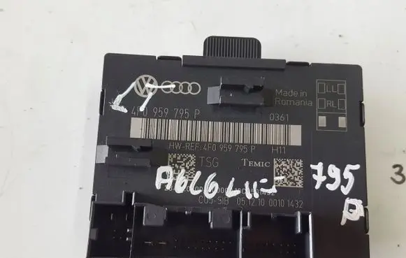 Audi A6 S6 C6 4F Door control unit/module 4F0959795P