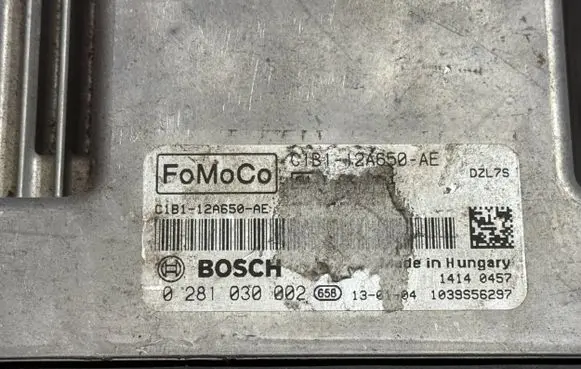 Ford Fiesta Engine control unit/module C1B112A650AE 0281030002