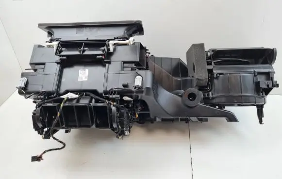 Interior heater climate box assembly