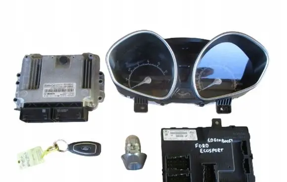 Engine ECU kit and lock set