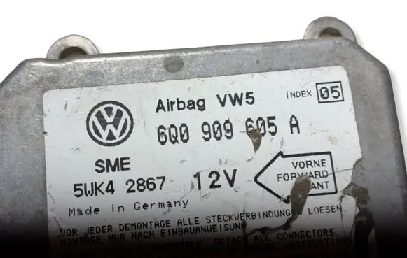 Skoda Fabia Mk1 (6Y) Airbag control unit/module 6Q0909605A