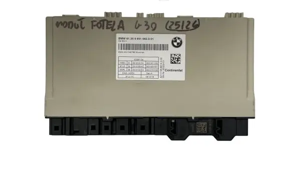 BMW 5 G30 G31 G38 Seat control module 9891562