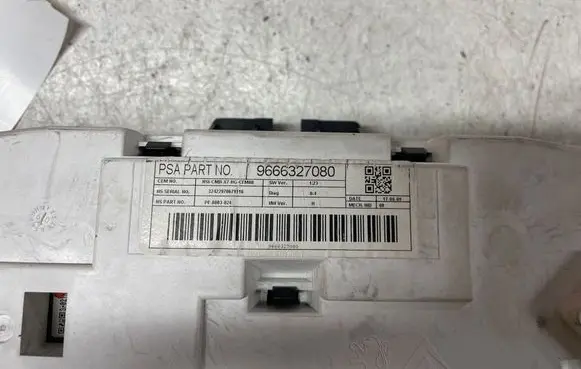 Citroen C5 Speedometer (instrument cluster) 9666327080 32422970679116