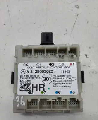 Mercedes-Benz E W213 Door control unit/module A2139003022 A2139011208