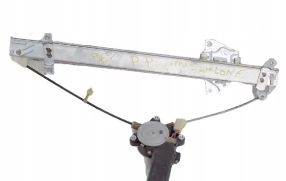 Mitsubishi Space Wagon Front door window regulator with motor