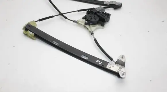 Volkswagen Polo VI Front door window regulator with motor 2G4837462B