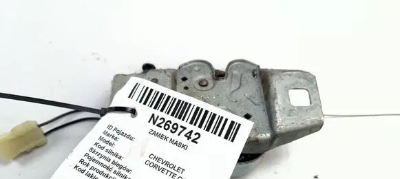 Chevrolet Corvette Engine bonnet/hood hinges 