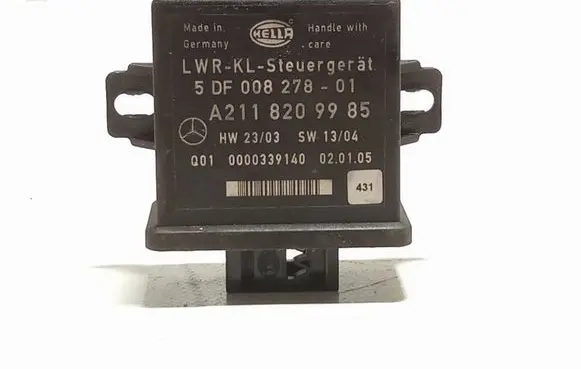 Mercedes-Benz E W211 Light relay A2118209985 0000339140 5DF00827801