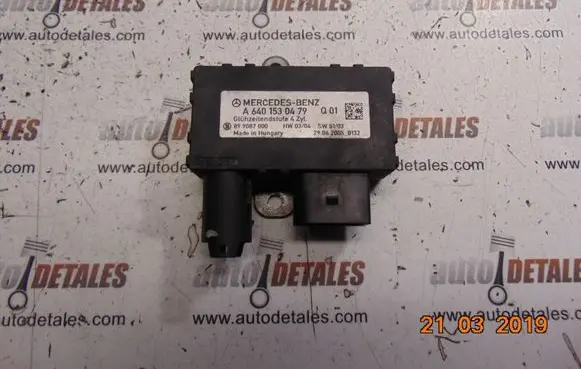 Glow plug pre-heat relay