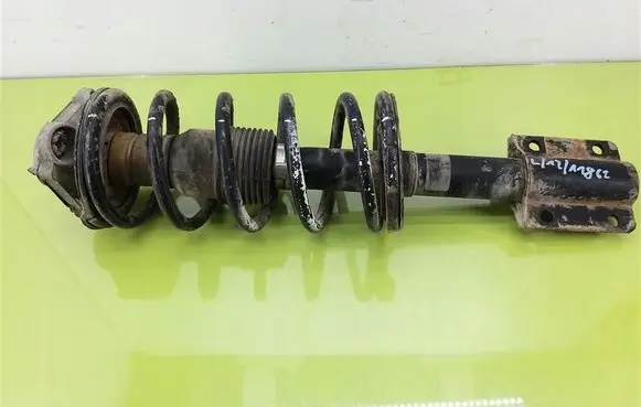 Front shock absorber with coil spring