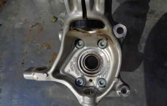 Audi Q4 e-tron Front wheel hub spindle knuckle 1E0407258J