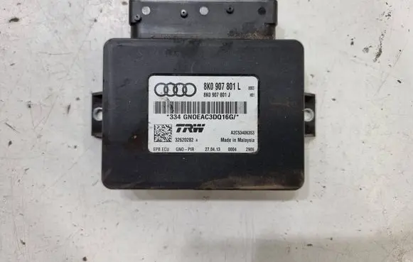 Audi A4 S4 B8 8K Hand brake control module 8K0907801L 8K0907801J A2C53406353