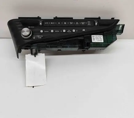 Interior fan control switch