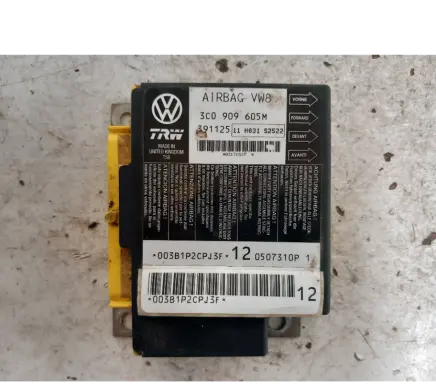 Volkswagen PASSAT B6 Airbag control unit/module 3C0909605M 391125 00BB1P2CPJ3F