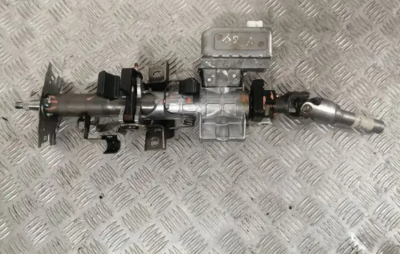 Steering wheel axle set