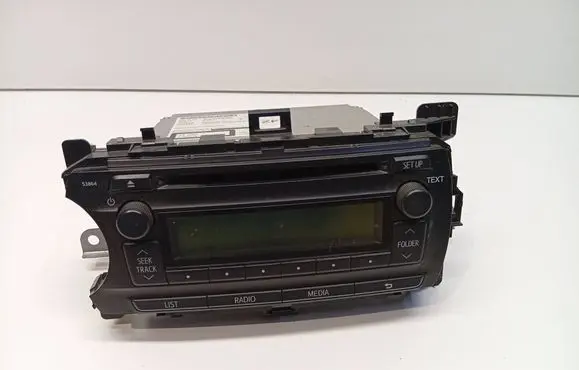 Toyota Yaris Radio/CD/DVD/GPS head unit 861200D640 CQJS01F1AE 53864