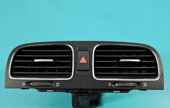 Volkswagen Golf VI Dash center air vent grill 5K0819728 IMPRK1582494