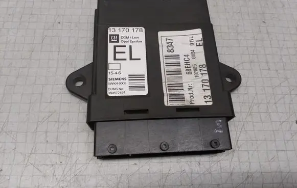 Opel Vectra C Door control unit/module 13170178 5WK46005