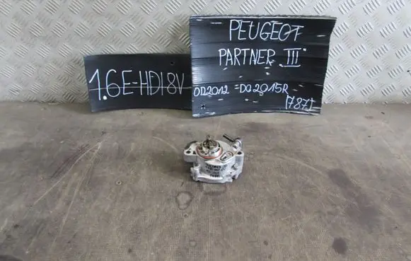 Peugeot Partner Vacuum pump 9804021880