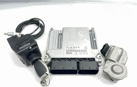 Mercedes-Benz CLK A209 C209 Engine ECU kit and lock set A6461506479 2095451908