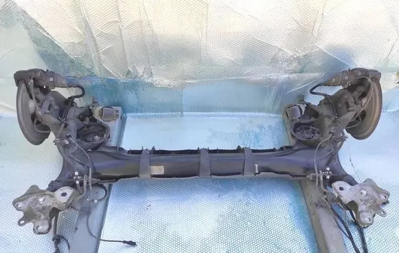 Rear axle beam