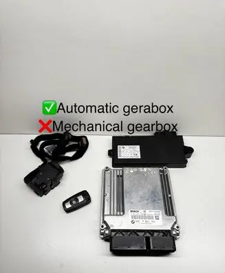 BMW 5 E60 E61 Engine ECU kit and lock set 7811151 0281015130 170070295