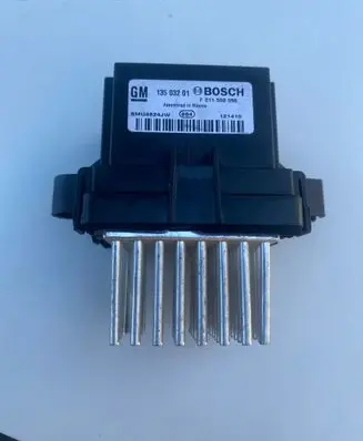 BMW 3 GT F34 Heater blower motor/fan resistor 01102428003