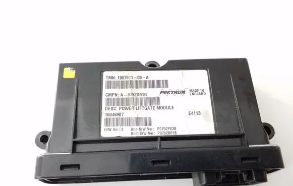 Tailgate/trunk control unit/module