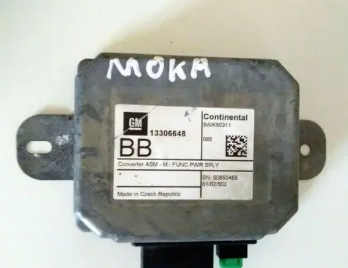 Opel Mokka GPS navigation control unit/module 5WK50311 13306648