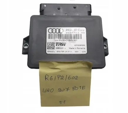 Audi A8 S8 D4 4H Hand brake control module 4H0907801E