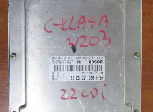 Mercedes-Benz C W203 Engine control unit/module A0001535379