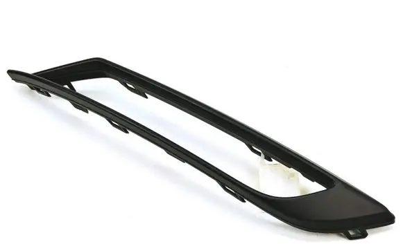 Front bumper splitter molding