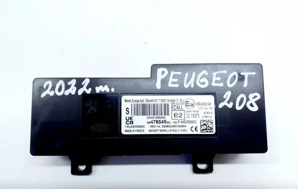 Peugeot 208 II Bluetooth control unit module 9847654980